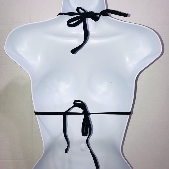 American Apparel Halter String Bikini Top Medium - Picture 4 of 4